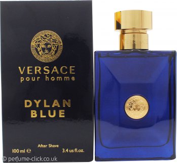 Versace Pour Homme Dylan Blue Aftershave Lotion 100ml Splash