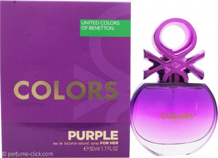 Benetton Colors de Benetton Purple Eau de Toilette 1.7oz (50ml) Spray