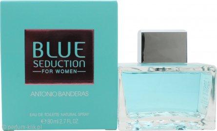 antonio banderas blue seduction for women woda toaletowa 80 ml   