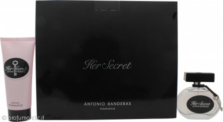 Antonio Banderas Her Secret Confezione Regalo 50ml EDT + 100ml Lozione Corpo