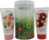 Yardley London Confezione Regalo 50ml English Dahlia Crema Mani Nutriente + 50ml English Rose Crema Mani Nutriente