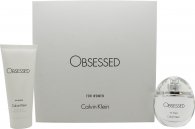 Calvin Klein Obsessed for Women Gavesett 50ml EDP + 100ml Body Lotion