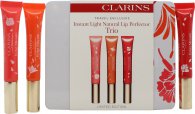 Clarins Instant Light Natural Lip Perfector Gift Set 3 x 12ml Lipgloss