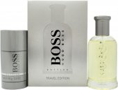 Hugo Boss Boss Bottled Gift Set 3.4oz (100ml) EDT + 2.5oz (75ml) Deodorant Stick