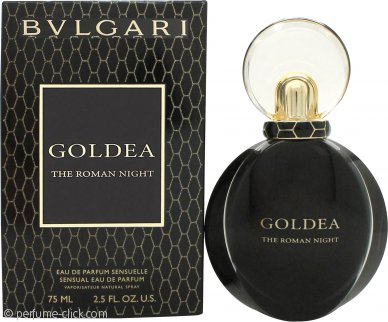 Bvlgari Goldea The Roman Night Eau De Parfum 2.5oz (75ml) Spray