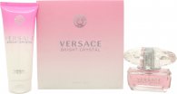 Versace Bright Crystal Gift Set 50ml EDT + 100ml Balsam do Ciała