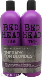 Tigi Duo Pack Bed Head Dumb Blonde 750ml Shampoo + 750ml Conditioner