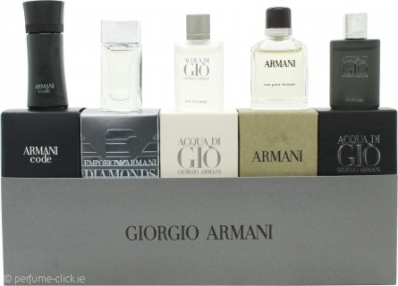 giorgio armani mini gift set