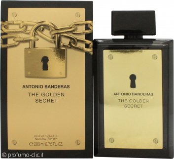 Antonio Banderas The Golden Secret Eau de Toilette 200ml Spray