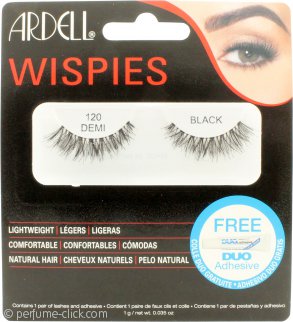 Ardell Wispies False Eyelashes - 120 Demi Black