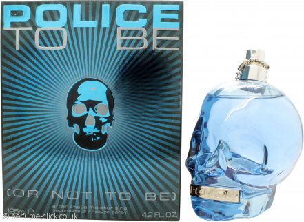 police aftershave skull