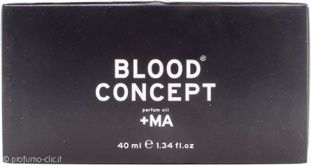 Blood Concept +MA Olio Di Profumo 40ml Contagocce