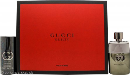 gucci guilty pour homme eau de toilette 50ml gift set