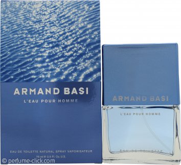 Armand Basi L'Eau Pour Homme Eau de Toilette 2.5oz (75ml) Spray