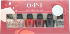 OPI Best Crew Aboard Nagellack Geschenkset 6 Farben