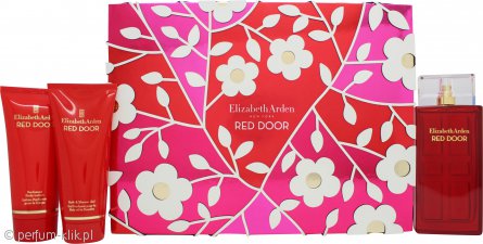 elizabeth arden red door woda toaletowa 100 ml   zestaw