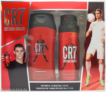 Cristiano Ronaldo CR7 Gift Set 200ml Duschgel + 150ml Body Spray