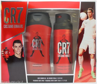 Cristiano Ronaldo CR7 Set Regalo 200ml Gel Doccia + 150ml Spray Corpo