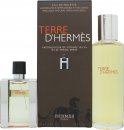 Hermès Terre d'Hermès Geschenkset 30ml EDT Navulbaar + 125ml EDT Navulling