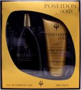 Instituto Español Posseidon Gold Men Gift Set 150ml EDT Spray + 50ml Aftershave