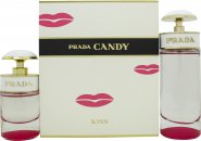 Prada Candy Kiss Gift Set 2.7oz (80ml) EDP + 1.0oz (30ml) EDP