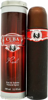 Cuba Red Eau de Toilette 3.4oz (100ml) Spray