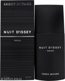 issey miyake nuit d'issey parfum ekstrakt perfum 75 ml   