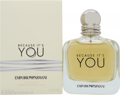 emporio armani because it's you eau de parfum 100ml