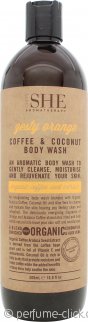 Om She Aromatherapy Zesty Orange Coffee & Coconut Body Wash 500ml