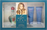 Jennifer Lopez Live Luxe Gift Set 3.4oz (100ml) EDP + 2.5oz (75ml) Body Lotion + 2.5oz (75ml) Shower Gel