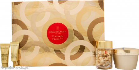 Elizabeth Arden Ceramide Premiere Gift Set 50ml Face Cream + 5ml Eye Cream + 14 Serum Capsules