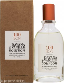 100BON Davana & Vanille Bourbon Refillable Eau de Parfum 50ml Spray