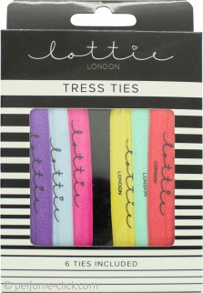 Lottie London Trees Ties Snag Free Hair Ties - Pack Of 5
