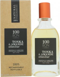 100BON Tonka & Amande Absolue Refillable Eau de Parfum Concentrate 1.7oz (50ml) Spray