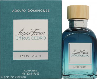 Adolfo Dominguez Agua Fresca Citrus Cedro Eau de Toilette 4.1oz (120ml) Spray