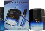 Paco Rabanne Pure XS Gift Set 3.4oz (100ml) EDT + 0.7oz (20ml) EDT
