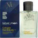 Label.m Men Cologne Hair & Body 2.5oz (75ml) Spray