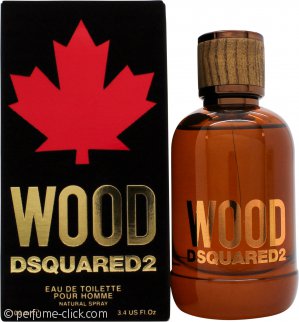 DSquared2 Wood For Him Eau de Toilette 3.4oz (100ml) Spray