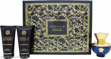 Versace Pour Femme Dylan Blue Gift Set 50ml EDP + 50ml Body