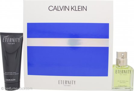 Calvin Klein Eternity Gift Set 1.7oz (50ml) EDT + 3.4oz (100ml) Shower Gel