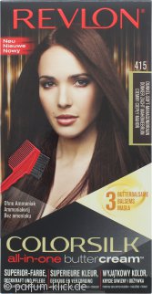 Revlon Luxurious Colorsilk Buttercream Hair Color 126 8ml 415 Dark Soft Mahogany Brown