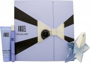 Thierry Mugler Angel Gift Set 25ml EDP Refillable + 7ml EDP + 50ml Body Lotion
