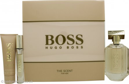 hugo boss the scent for her gift set 50ml