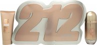 Carolina Herrera 212 VIP Rosé Gift Set 2.7oz (80ml) EDP Spray + 3.4oz (100ml) Body Lotion