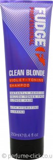 Fudge Clean Blonde Damage Rewind Violet Toning Shampoo 250ml