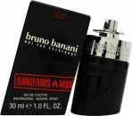 Bruno Banani Dangerous Man Eau de Toilette 1.0oz (30ml) Spray