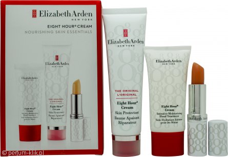 Elizabeth Arden Eight Hour Cream Gift Set 50ml Cream + 30ml Hand Treatment + 3.7g Lip Protectant Stick