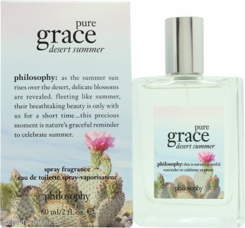 philosophy pure grace desert summer