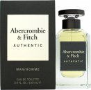 Abercrombie & Fitch Authentic Man Eau de Toilette 1.7oz (50ml) Spray