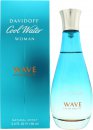 Davidoff Cool Water Woman Wave Eau de Toilette 3.4oz (100ml) Spray